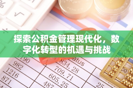 梁山探索公积金管理现代化，数字化转型的机遇与挑战