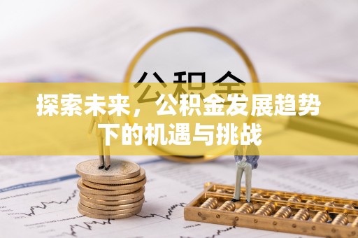 梁山探索未来，公积金发展趋势下的机遇与挑战