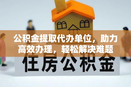 梁山公积金提取代办单位，助力高效办理，轻松解决难题