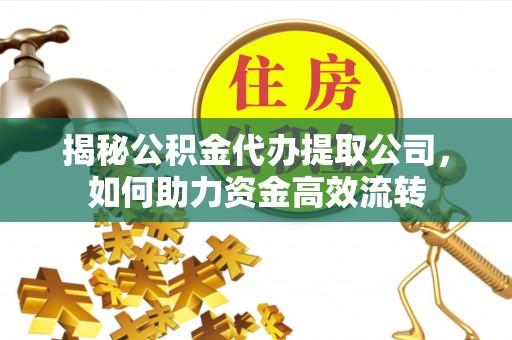 梁山揭秘公积金代办提取公司，如何助力资金高效流转