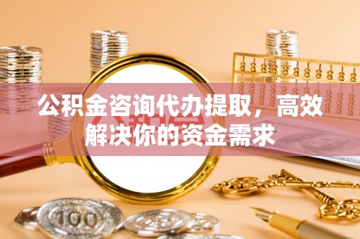 梁山公积金咨询代办提取，高效解决你的资金需求