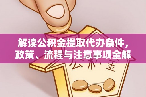 梁山解读公积金提取代办条件，政策、流程与注意事项全解析